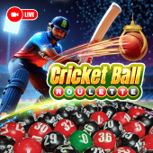 Cricket Ball Roulette bingo game live casino